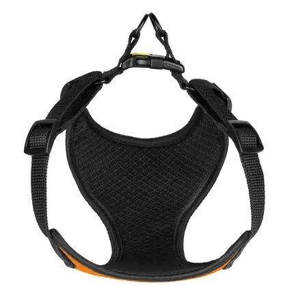 Шлея для Собак Дрібних Порід Barksi Sport Неопрен 3D Сітка Помаранчева M: додаткове фото 2