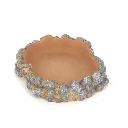 Поїлка для рептилій Hobby Drinking bowl Pebbles S 12x11x3см (36400): додаткове фото 3