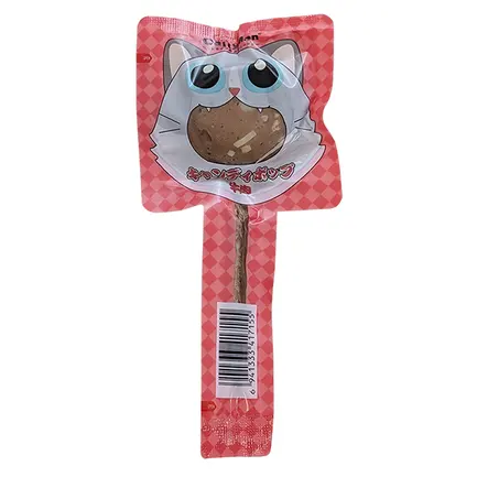 CattyMan Lollipop Beef & Crab Lactobacillus КЕТТІМЕН ЧУПА-ЧУПС ЯЛОВИЧИНА КРАБ з лактобактеріями ласощі для котів 0,015 кг