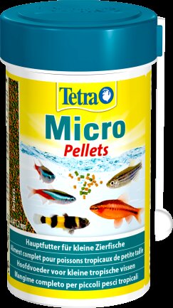 Корм Tetra Micro Pellets для акваріумних дрібних рибок, 100 мл (гранули) — Фото 2