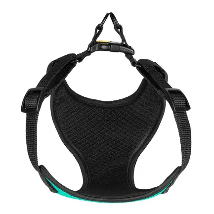 Шлея для Собак Дрібних Порід Barksi Sport Неопрен 3D Сітка Бірюзова M: додаткове фото 2