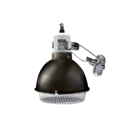 ARCADIA REFLECTOR CLAMP LAMP WITH CERAMIC HOLDER E27 14CM GRAPHITE (R2100070) світильник для тераріума: додаткове фото 2