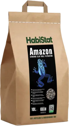 HABISTAT AMAZON SINKING CLAY BALL FILTRATION SUBSTRATE 10 LITRES (R4100045) глиняний субстрат для тераріума