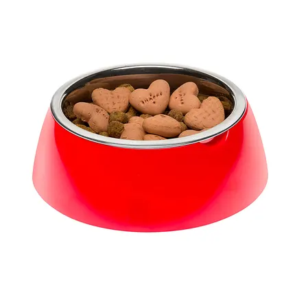 Ferplast JOLIE M RED BOWL Годівниця, пластик, метал: додаткове фото 8
