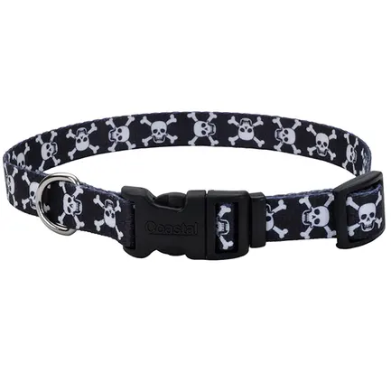 Coastal Pet Attire Styles КОСТАЛ СТАЙЛС нашийник для собак, 2.5х46-66см Череп