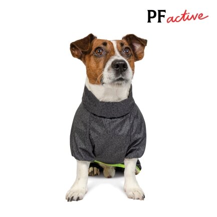 Дощовик Pet Fashion «Rain» для собак, розмір M2, сірий — Фото 3