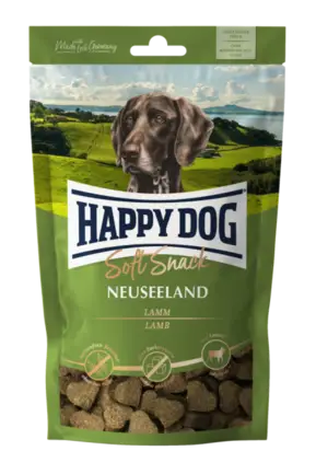 М'які ласощі Happy Dog Soft Snack Neuseeland для собак зі смаком ягня та рис, 100 г, 60684