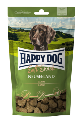 М&#039;які ласощі Happy Dog Soft Snack Neuseeland для собак зі смаком ягня та рис, 100 г, 60684