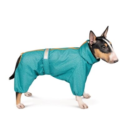 Дощовик Pet Fashion «Rain» для собак, розмір 3XL, бірюза — Фото 1