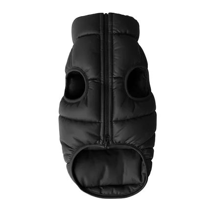Курточка для собак WAUDOG Re-clothes двостороння, L55, A 52-55, B 77-79, C 50-55, чорний: додаткове фото 5