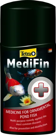 Засіб Tetra Pond MediFin для ставкових риб, лікарський засіб проти інфекцій та хвороб, 1 л на 20 000 л: додаткове фото 3