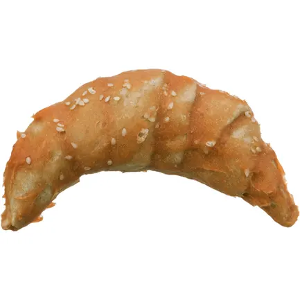Ласощі Trixie Denta Fun Chicken Croissant bulk для собак Круасан курячий Denta Fun ваговий 11 см 80 г 5 шт/уп
