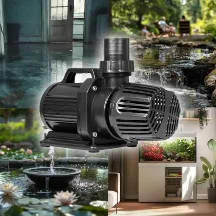 Енергоефективний насос для ставка Kruger Meier StreamPulse Pond 15000 л/год із захистом: додаткове фото 7