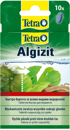 Засіб Tetra Algizit проти водоростей в акваріумі, 10 таблеток на 200 л