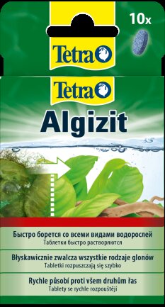 Засіб Tetra Algizit проти водоростей в акваріумі, 10 таблеток на 200 л