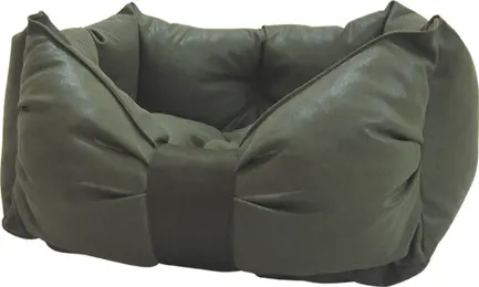 Лежанка для тварин AnimAll Бант, Сірий 65x58x23 см