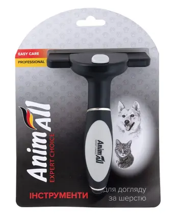 ТМ AnimAll Groom дешеддер М Сірий, MG9720