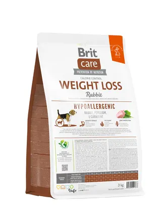 Сухий корм Brit Care Dog Hypoallergenic Weight Loss для собак із зайвою вагою, гіпоалергенний з кроликом, 3 кг: додаткове фото 3