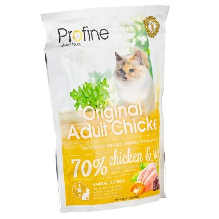 Сухий корм Profine Original Adult для дорослих котів, з куркою та рисом, 300 г — Фото 2