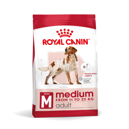 Сухий корм Royal Canin MEDIUM ADULT для дорослих собак середніх порід 15 кг