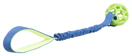 Іграшка Trixie Bungee Tugger з м’ячем для собак, 7/48 см (поліестер): додаткове фото 2