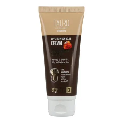 Tauro Pro Line Derma Care Dry & Itchy Skin Relief Cream Крем для усунення сухості і свербежу шкіри для собак і котів, 75 мл