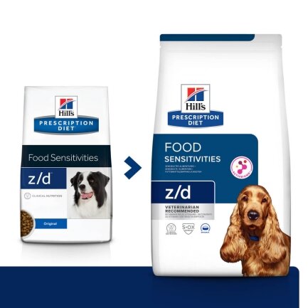 Hill’s Prescription Diet z/d Сухий корм для собак при харчовій алергії, 3 кг — Фото 1