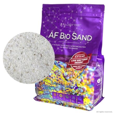 Живий пісок для морського акваріуму Aquaforest AF Bio Sand 7,5кг (738859)