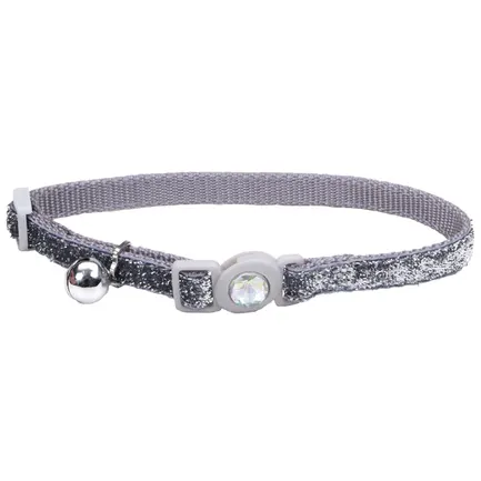 Coastal Fashion Safe Cat КОСТАЛ ФЕШН безпечний нашийник для котів, 1х30см Срібло