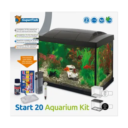 Акваріумний стартовий набір SuperFish Start 20 Aquarium Kit White (A4050269): додаткове фото 2