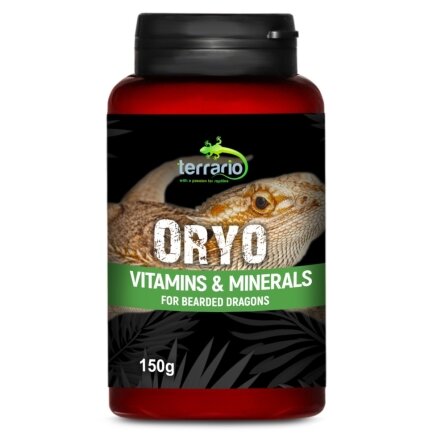 Вітаміни для бородатої агами Terrario ORYO for Bearded Dragons 150г.