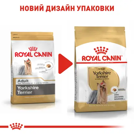 Сухий корм Royal Canin YORKSHIRE ADULT для дорослих собак породи Йоркшир-тер'єр 0,5 кг: додаткове фото 2