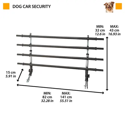 Ferplast DOG CAR SECURITY Автомобільні захисні грати для собак: додаткове фото 2
