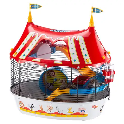 Ferplast CAGE CIRCUS FUN Клітка для хом'яків з наліпками: додаткове фото 5