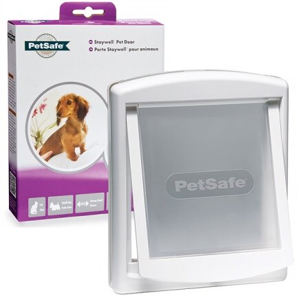 PetSafe Staywell Original ПЕТСЕЙФ СТЕЙВЕЛ ОРІДЖИНАЛ дверцята для котів та собак малих порід, до 7кг Білий