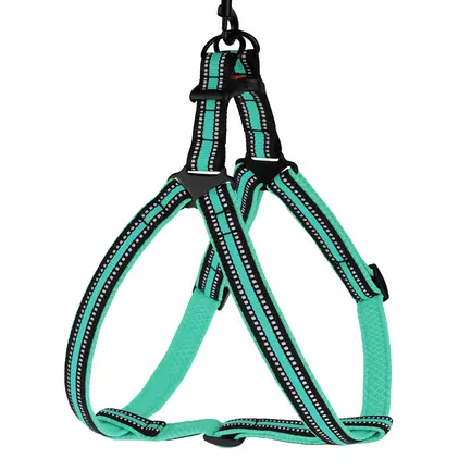 Шлея для Собак BronzeDog Mesh Стандарт Ментолова M: додаткове фото 2
