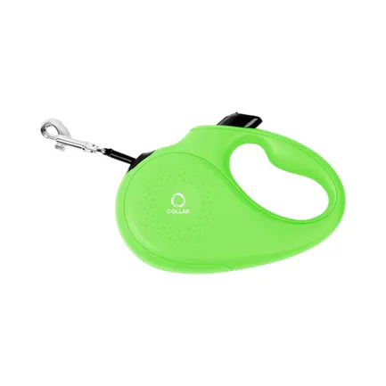 Повідець-рулетка CoLLaR для собак, розмір L, 50 кг, 5 м, стрічка салатовий: додаткове фото 2