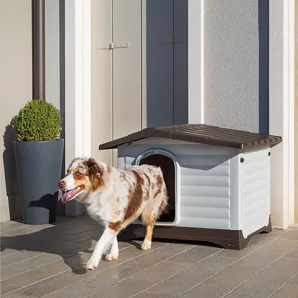 Ferplast DOGVILLA 90 Буда пластик з відкрив боковиною: додаткове фото 3