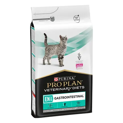 Сухий дієтичний корм PRO PLAN VETERINARY DIETS EN Gastrointestinal для кошенят та дорослих котів для зменшення розладів кишкової абсорбції та годівлі у період відновлення, одужання 5 кг: додаткове фото 2