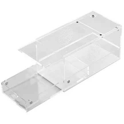 Тераріум акриловий Repti-Zoo Easy Clean Acrylic ACR47 20×10×10 см для комах, павуків: додаткове фото 6