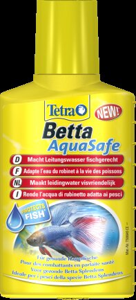 Кондиціонер Tetra Betta Aqua Safe для підготовки водопровідної води в придатну для півників, 100 мл на 100 л