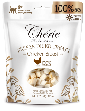 Cherie Freeze Dired for Cat Chicken Ласощі для котів з курки с/м 30 г