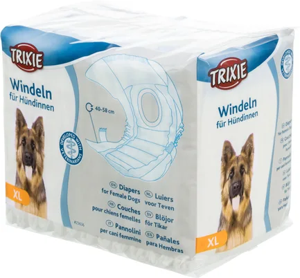 Підгузки Trixie для собак, XL 40-58 см, 12 шт.