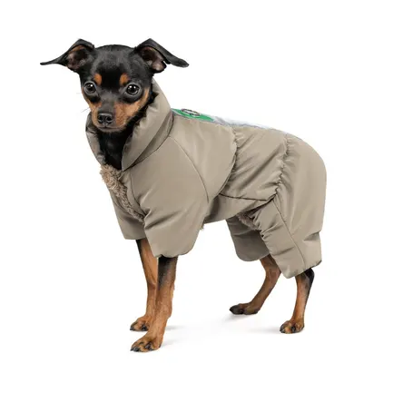 Комбінезон Pet Fashion Ego для собак, розмір М, бежевий: додаткове фото 2