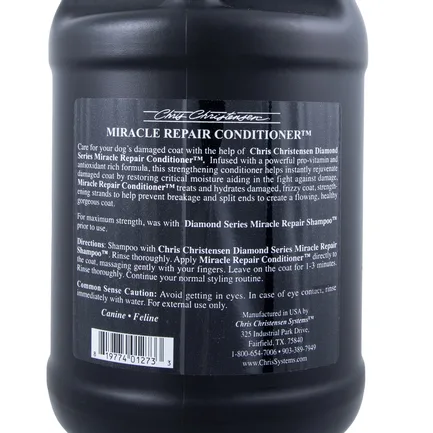 Кондиціонер для собак і котів Chris Christensen Miracle Repair для догляду за шерстю, 3.8 л: додаткове фото 4