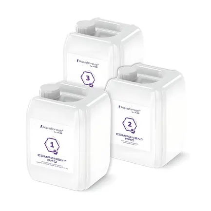 Мікро і макроелементи для морського акваріуму Aquaforest Components Pro 1,2,3, 3x5л (739566): додаткове фото 2