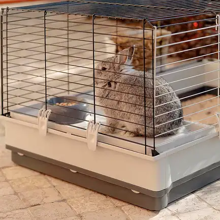 Ferplast CAGE KROLIK LARGE GREEN Клітка для кролів: додаткове фото 6
