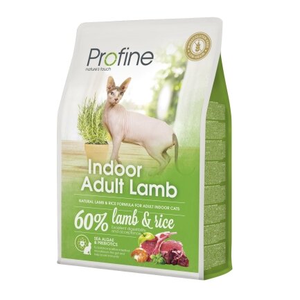 Сухий корм Profine Indoor для котів, які живуть в приміщенні, з куркою та рисом, 2 кг