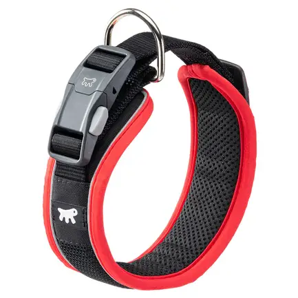 Ferplast GENIUS C25/55 RED COLLAR нейлоновий нашийник для тварин червоний