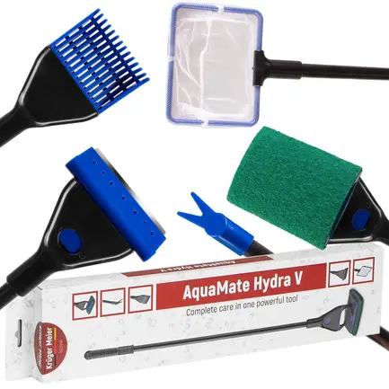 Набір для чищення акваріума Kruger Meier AquaMate Hydra V 5in1: додаткове фото 5
